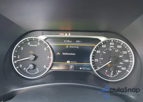 2025 Nissan Sentra Sr z USA, uszkodzony, nr VIN 3N1AB8DV8SY216421